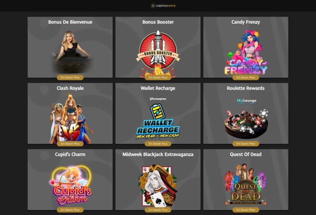 extra casino promotions